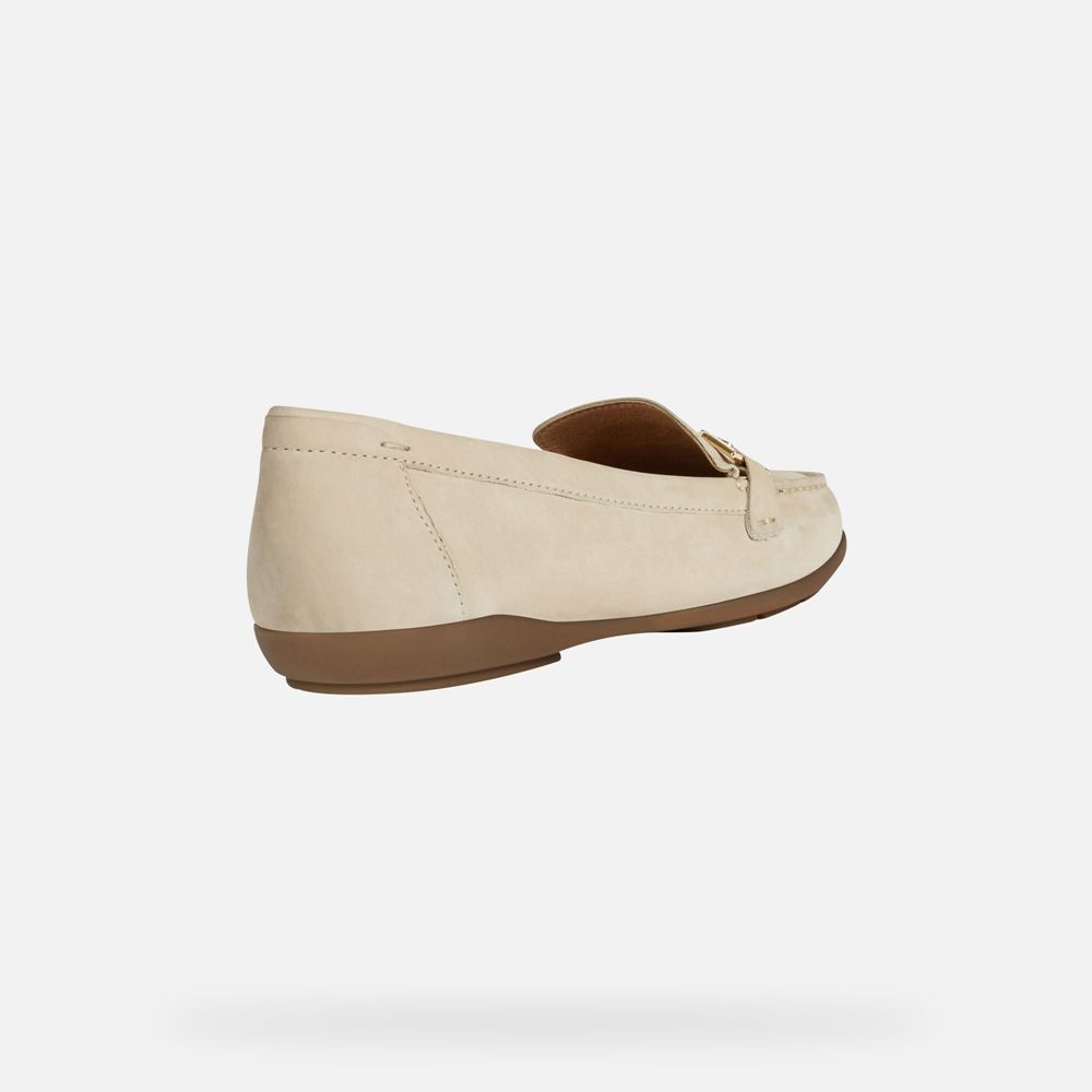 Mocassins Geox Senhora Bege - Annytah - VGOSF3894